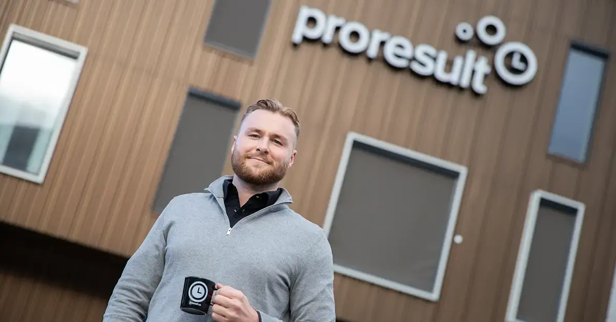Jørgen er salgskonsulent i Proresult
