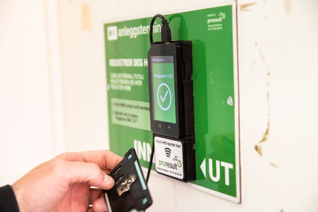 Åsen & Øvrelid ordner mannskapslistene med Proresult Anleggsterminal