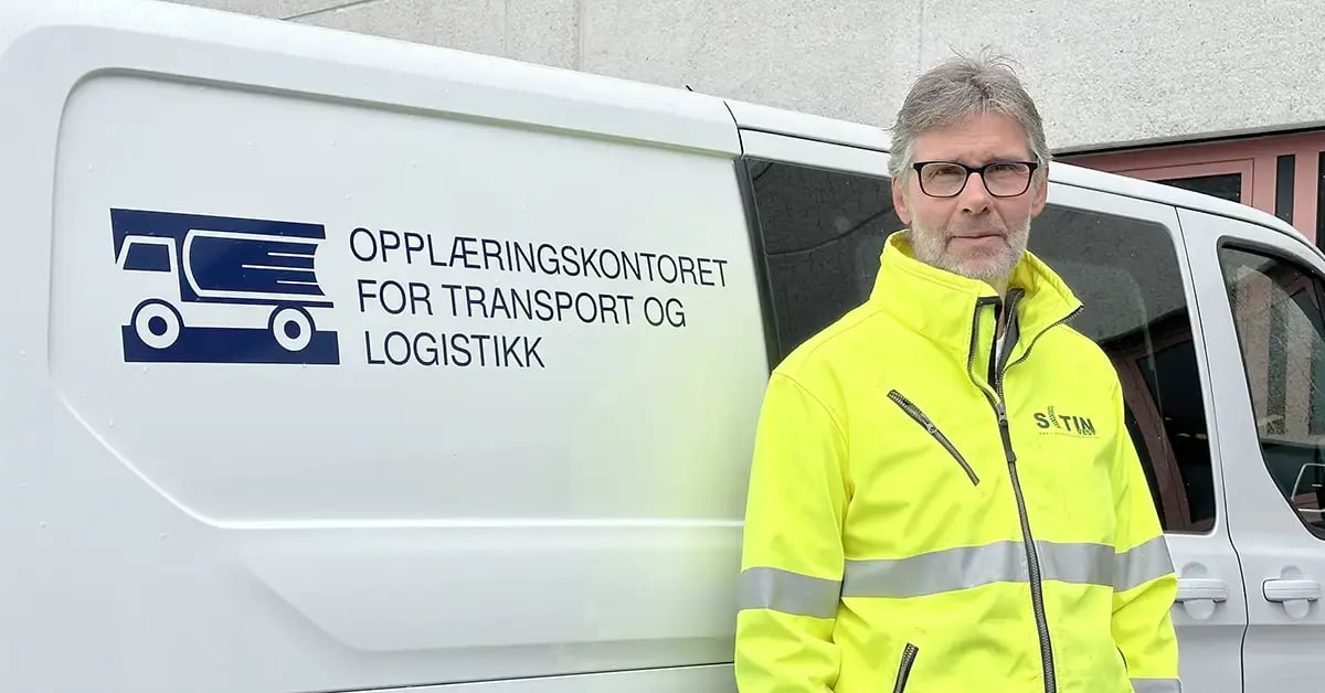 Frode Romarheim, daglig leder i Opplæringskontoret for transport og logistikk