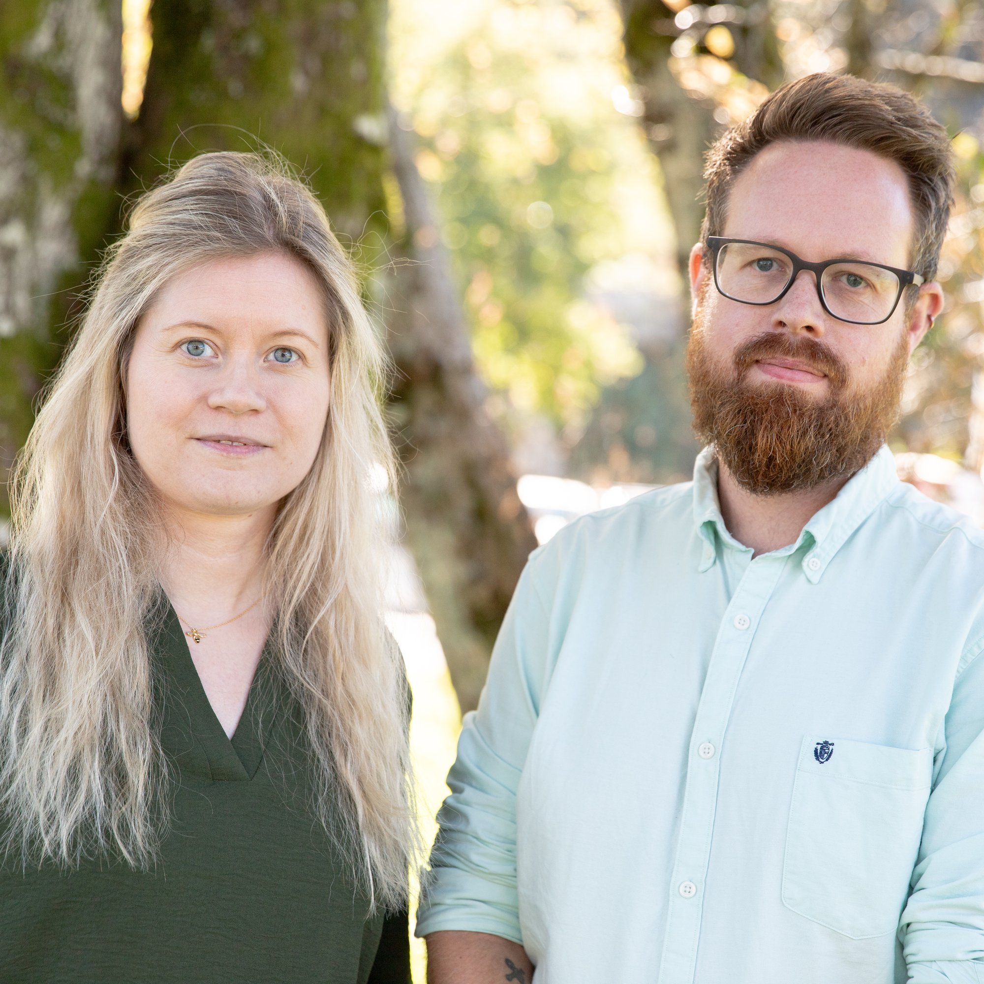 Sølvi og Øyvind jobber i fagavdelingen i Proresult
