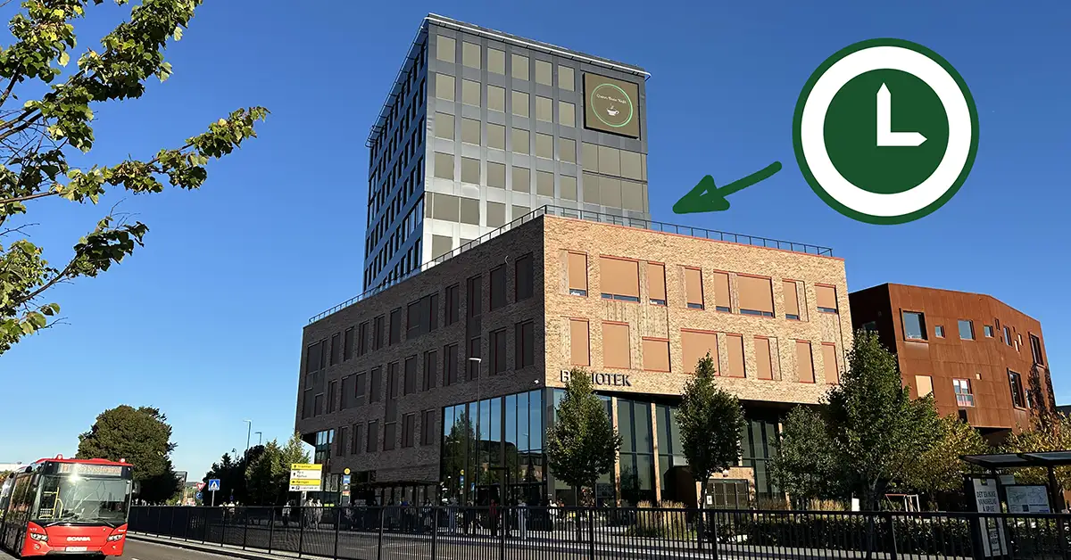 Proresult-kontoret i Lillestrøm ligger i høyblokka ved stasjonen