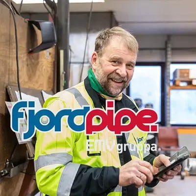Fjordpipe bruker Proresult