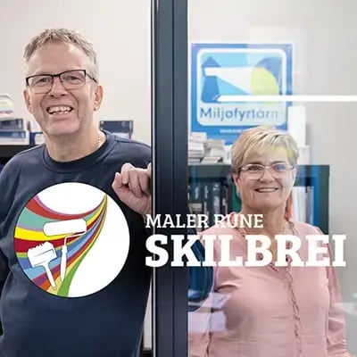 Maler Rune Skilbrei bruker Proresult