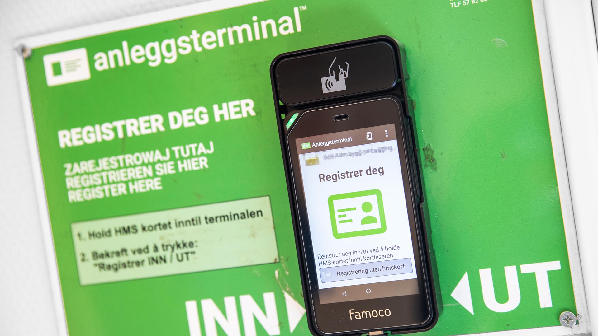 Anleggsterminal Anleggsterminal