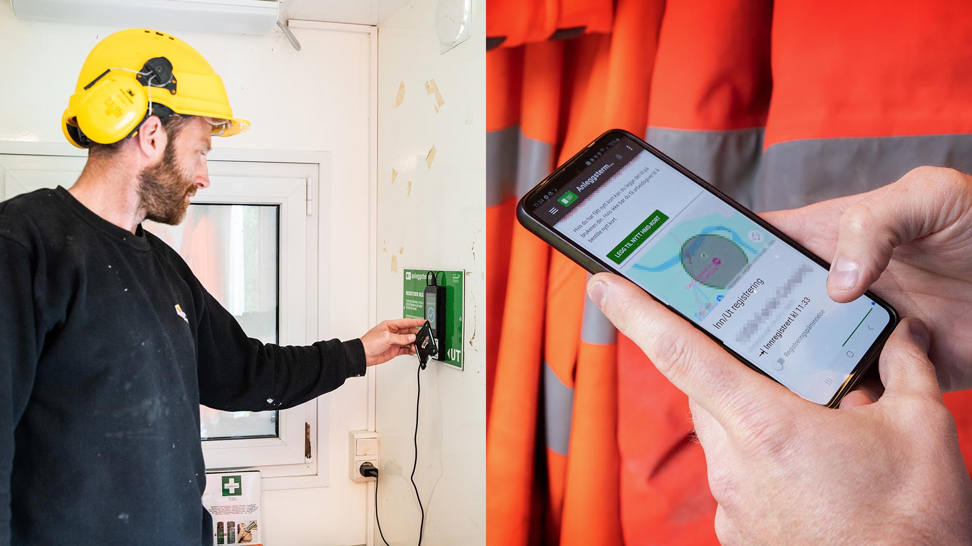 Mannskapsliste med Anleggsterminal