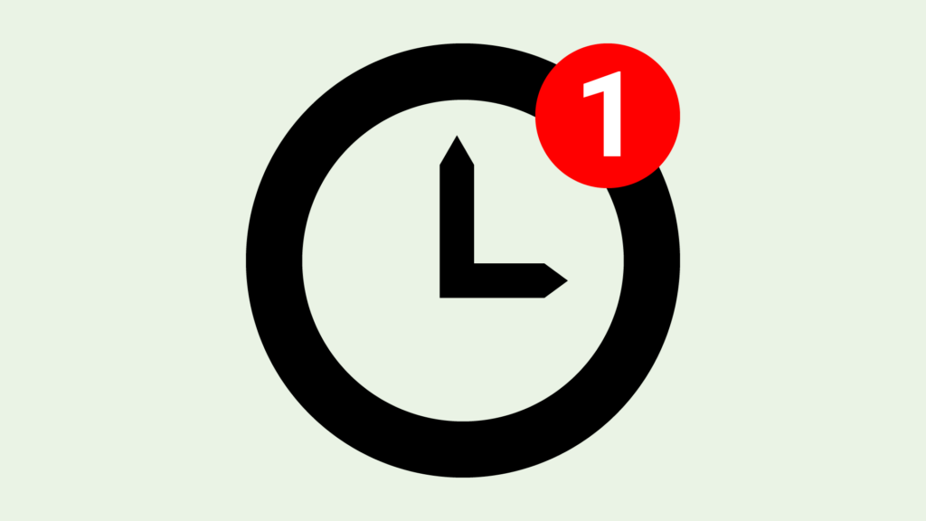Proresult-klokke med notification